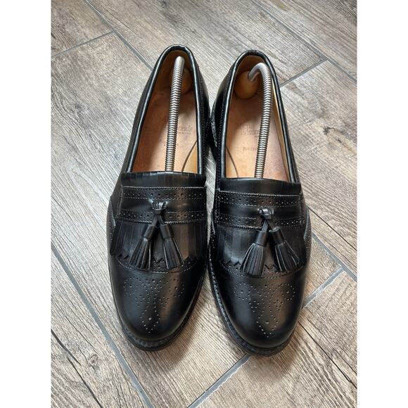Allen Edmonds Bridgeton Black Leather Tassel Loafers Men’s‎ Size 10D